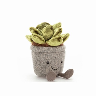 Jellycat Silly Succulent Jade New Zealand | FADOK6837